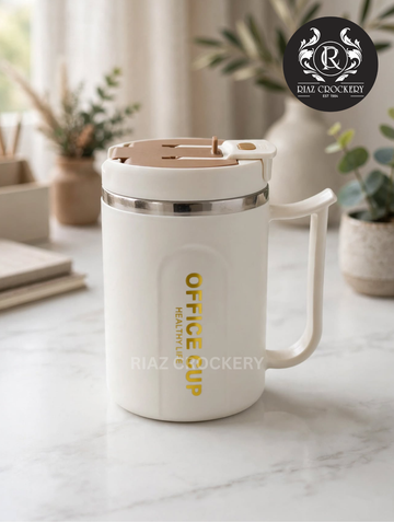 steel office cup