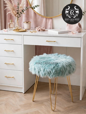 GOLDEN STAND PAR SOFA STOOL