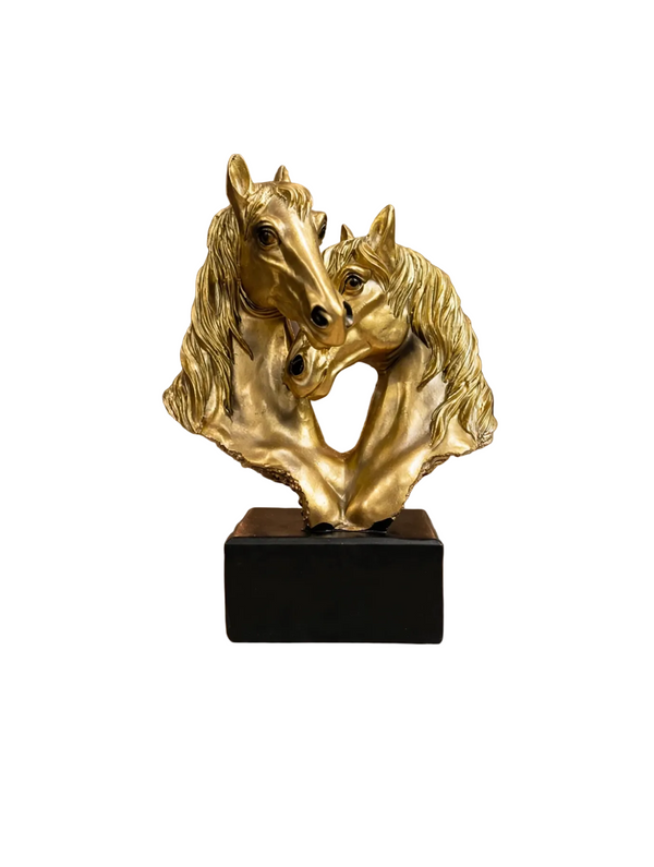 ANTIQUE TWIN HORSE
