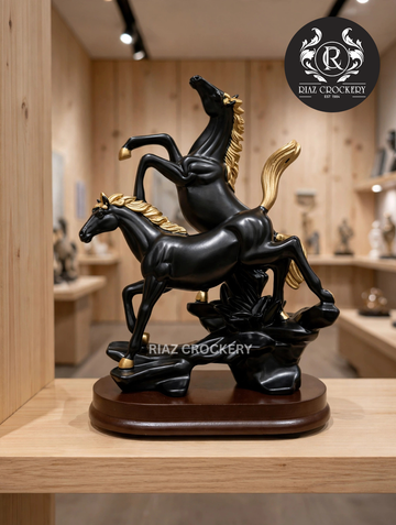 TWIN HORSE STATUE