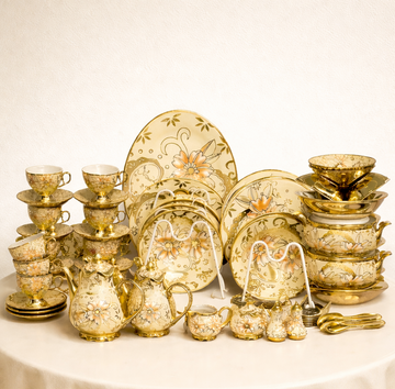 DOUBLE GOLD DINNER SET