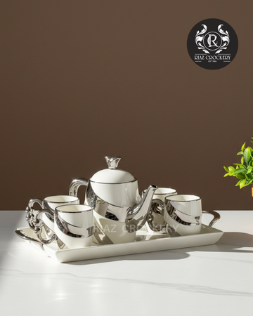 SHINE TRAY COFFEE SET 8-PCS
