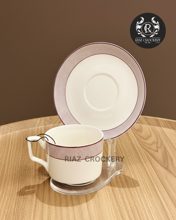 HONEYMOON FOAM PACK CUP SAUCER 6-PCS SET