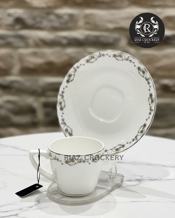BLUE BIRD CUP SAUCER 6-PCS SET