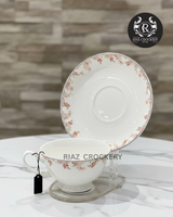BLUE BIRD CUP SAUCER 6-PCS SET