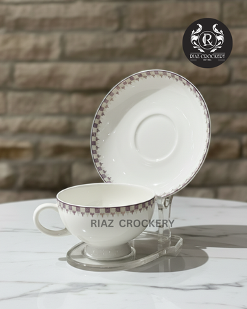 BLUE BIRD CUP SAUCER 6-PCS SET