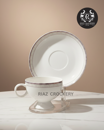 BLUE BIRD CUP SAUCER 6-PCS SET
