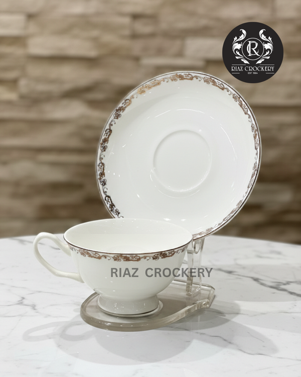 BLUE BIRD CUP SAUCER 6-PCS SET