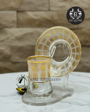TURKISH KAVA CUP CRYSTAL 6-PCS SET