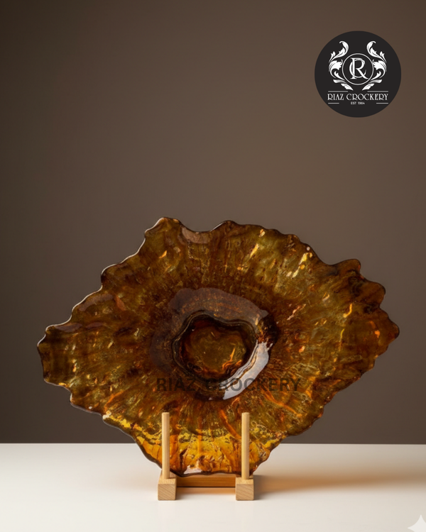SILVERINA CRYSTAL OVAL DISH
