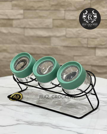 BRILLIANT STORAGE JAR 3-PCS