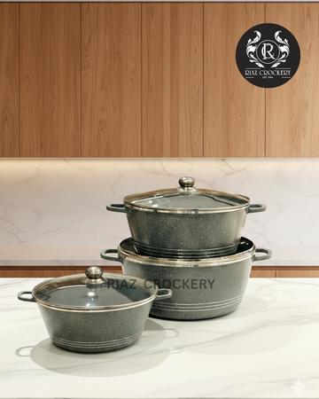 LDENBO NONSTICK HANDI SET 3-PCS