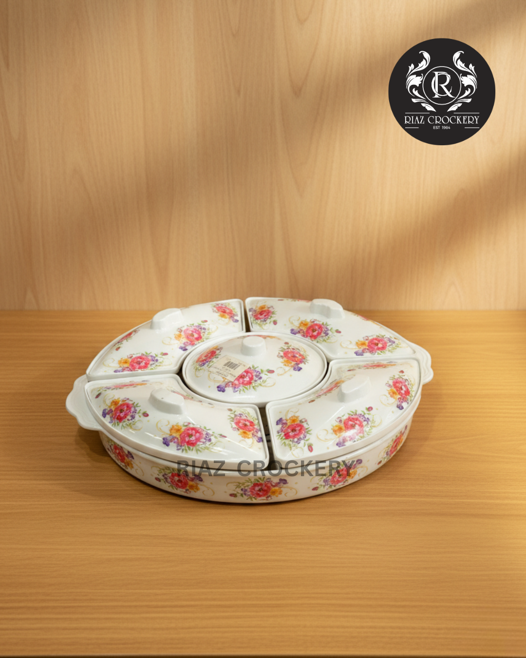 MELAMINE FOOD WARMER 5-PCS