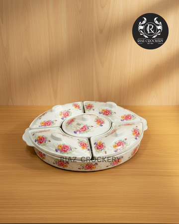 MELAMINE FOOD WARMER 5-PCS