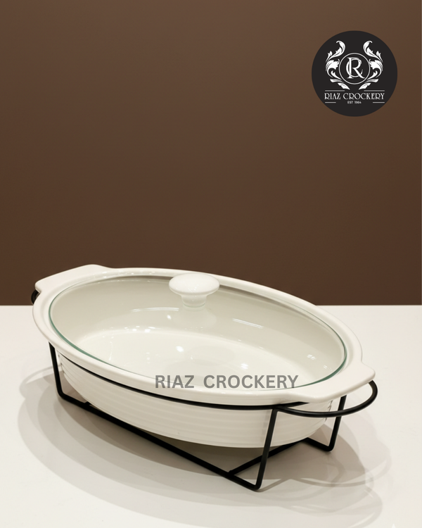 BRILLIENT OVAL CASSEROLE