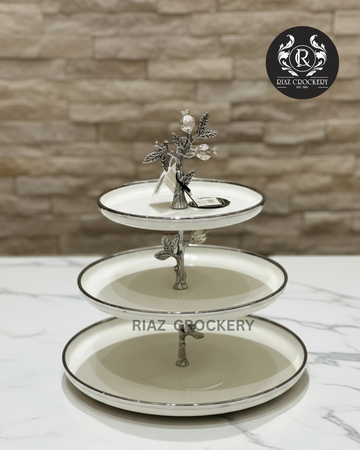ORCHID WHITE GOLD 3-STEPS PLATER