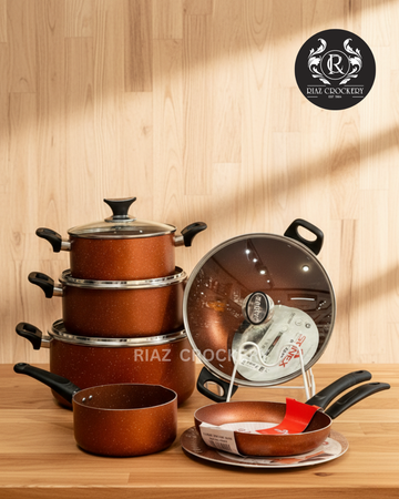 SONEX GLOBAL NONSTICK SET 18-PCS