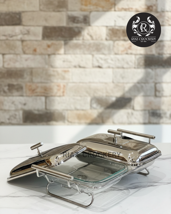 FOOD WARMER SQUARE 2-PCS