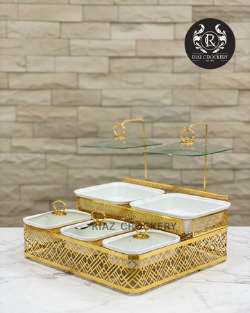 BRILLIENT CASSEROLE SET 5-IN-1