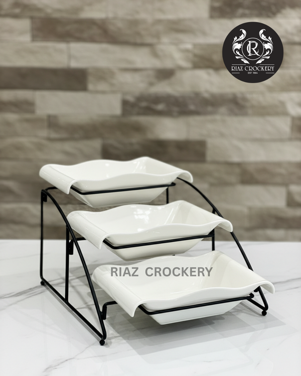SUPERIOR PORCELAIN DISH 3-STEPS