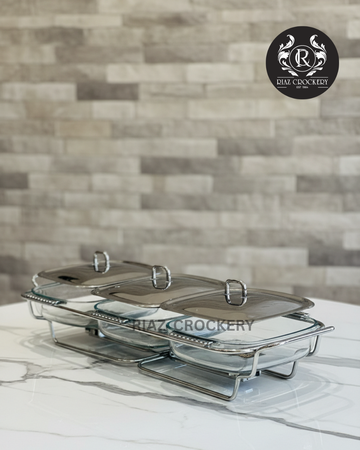 FOOD WARMER SQUARE 3-PCS