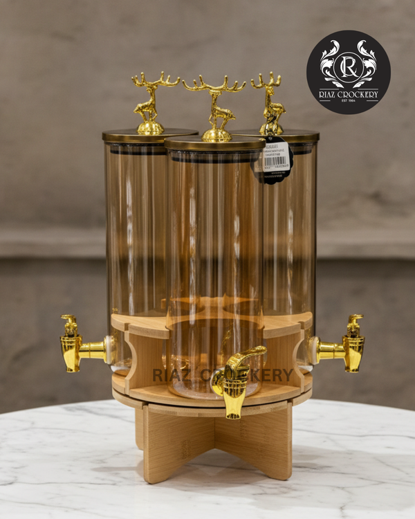 AMIRA ROTATING JUICE DISPENSER 3-PCS