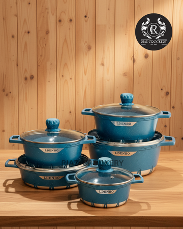 LDENBO NONSTICK HANDI SET 10-PCS