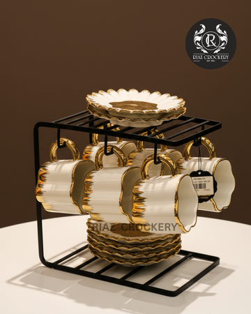 CERAMIC TEA SET 13-PCS