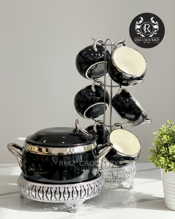 BRIGHT FUTURE SILVER SOUP SET 16-PCS