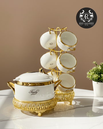 BRIGHT FUTURE GOLDEN SOUP SET 16-PCS