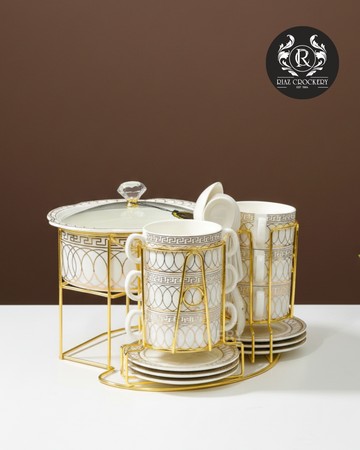 GOLDEN STAND SOUP SET 22-PCS