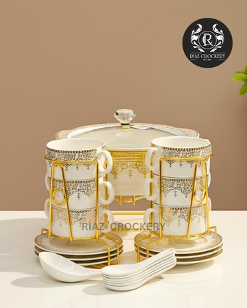 GOLDEN STAND SOUP SET 22-PCS