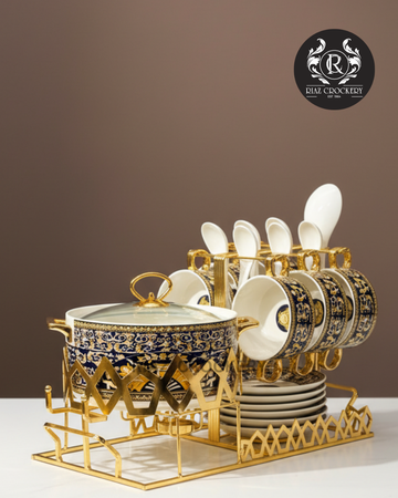 GOLDEN STAND VARSACCE SOUP SET 22-PCS