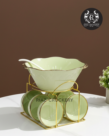 ONE MORE COLOUR SOUP SET 15-PCS W/STAN