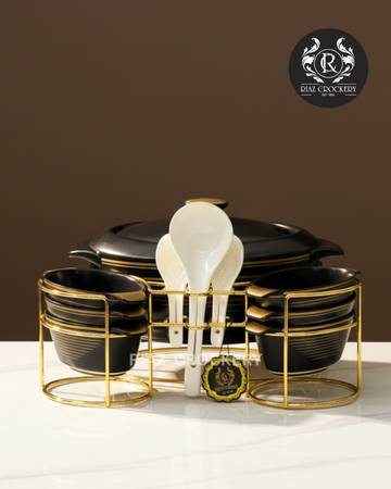 UK PARLIMENT OVAL SOUP SET 21-PCS