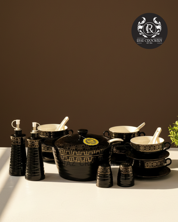 TORAY GOLD AMBOSE SOUP SET 25-PCS