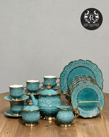 KING.A AMBOSE TEA SET 24-PCS