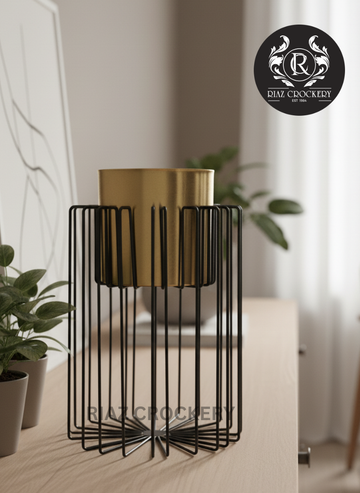 BLACK GOLD PLANTER