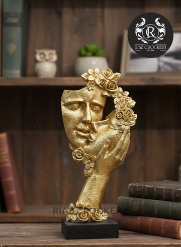 DECORATED GOLDEN FACE