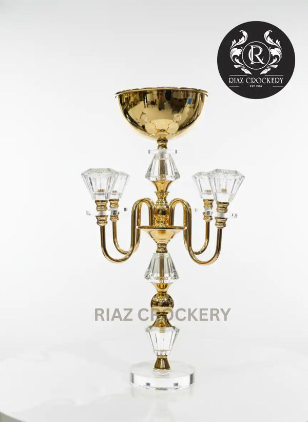 METAL CANDLE STAND
