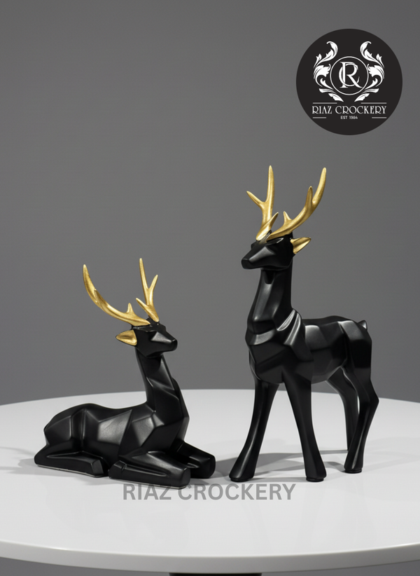 ANTIQUE DEER 2PCS SET