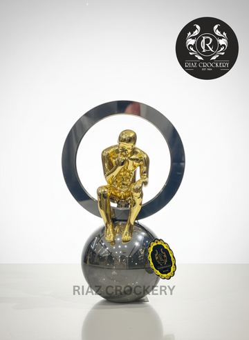 CRYSTAL STATUE TABLE PIECE