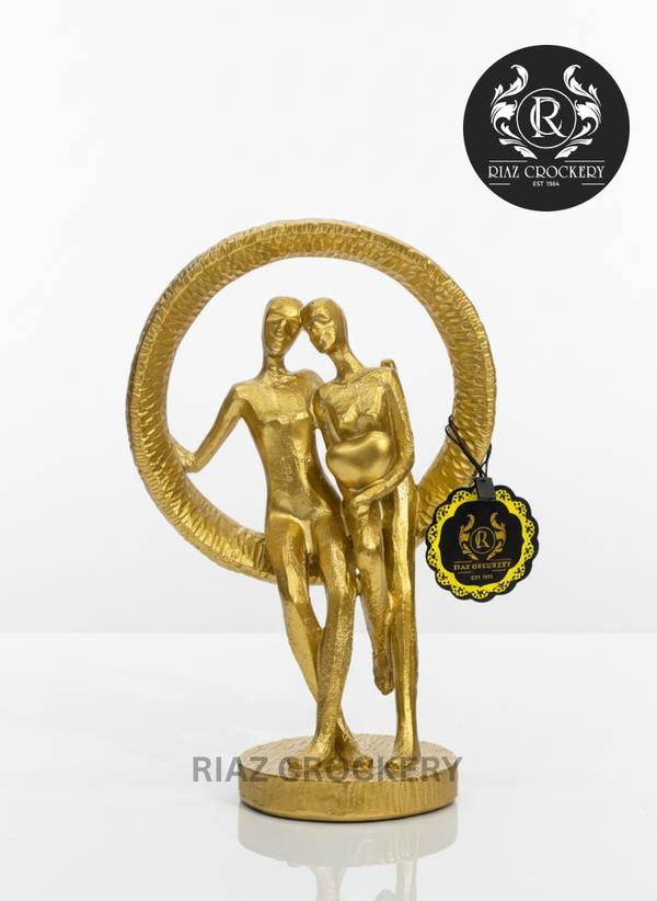 GOLDEN TWIN STATUE