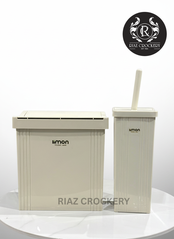 LIMON DUSTBIN AND BRUSH
