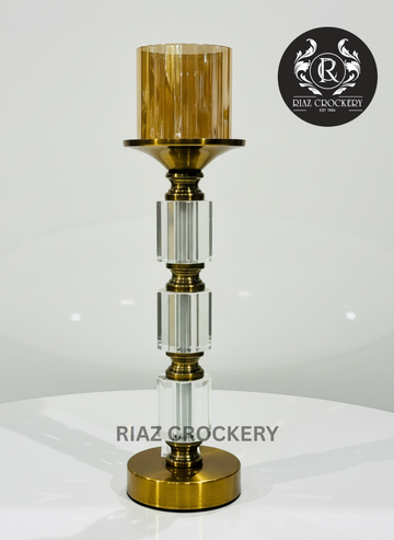 METAL GOLDLEN CANDLE STAND