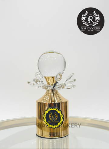 GOLDEN STAND CRYSTAL BALL