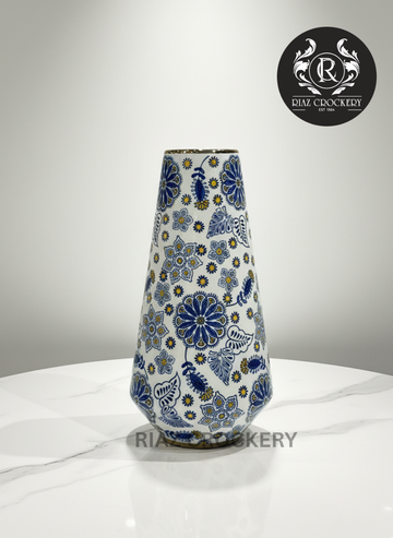 BLUE GOLD VASE