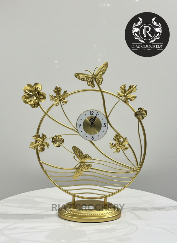 METAL TABLE CLOCK