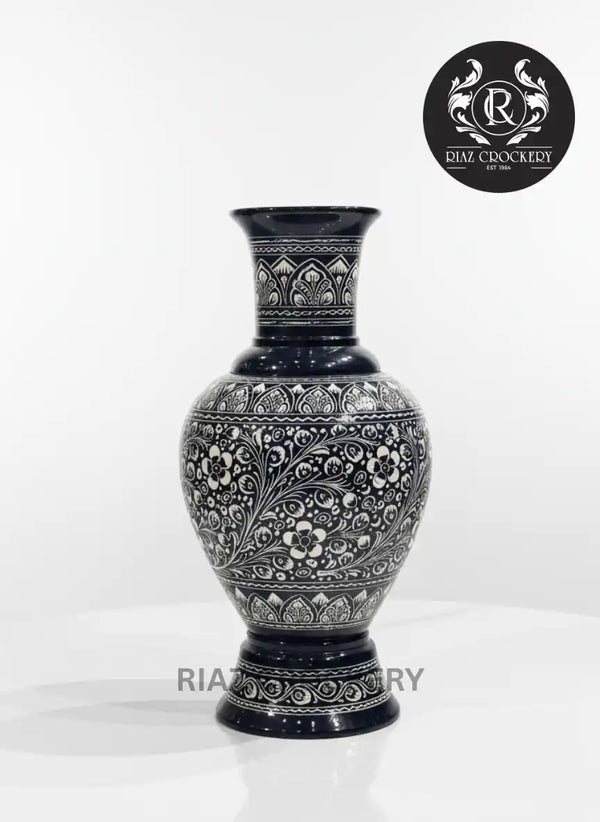 WOODEN FANCY FLOWER VASE