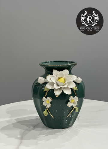 CERAMIC AMBOSE FLOWER VASE